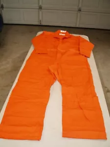 RED KAP COVERALLS COMMERCIAL GRADE SZ 50XL 100% COTTON NWOT ORANGE - Picture 1 of 4