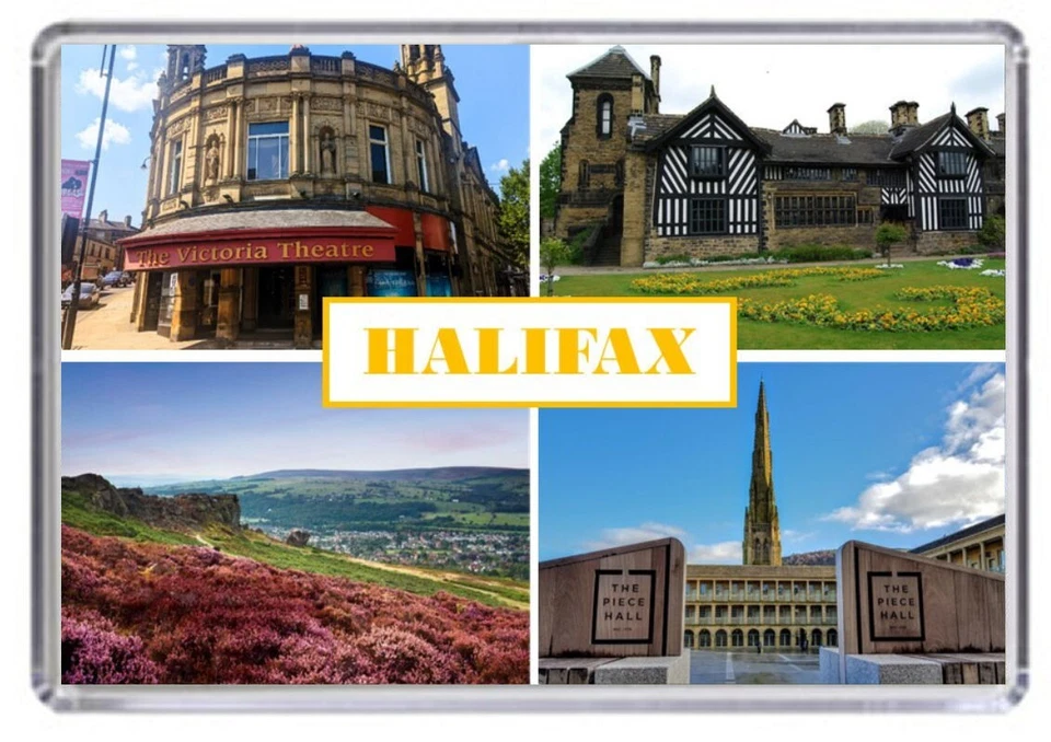 Halifax Yorkshire Fridge Magnet 01 - Image 1 of 1