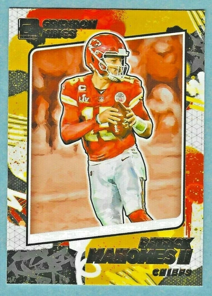 Patrick Mahomes 2021 Donruss Football Gridiron King Insert #GK12 Chiefs - Image 1 of 1