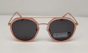 Foster Grant SUN LUV Peace Within 616 Rose Gold Geometric Sunglasses 100%UV - Picture 1 of 6