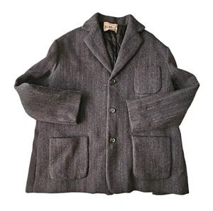 Plan C Womens Jacket Size 4 6 42 Gray Wool Long Sleeve Quilted Lining Boxy Italy - Picture 1 of 19