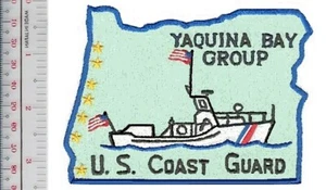 US Coast Guard USCG Yaquina Bay Group 1985 Newport, Oregon Patch - Bild 1 von 1