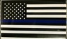 Thin Blue Line Police American Flag Sticker Decal For Car Truck Window Support