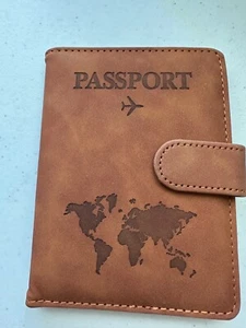 PASSPORT BOOK COVER - RFID COVERAGE - LUXURY FEEL & APPEARANCE - Bild 1 von 2