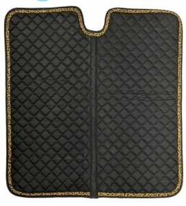 ENGLISH SADDLE PAD OR SMALL WESTERN PAD - BLACK - Picture 1 of 7