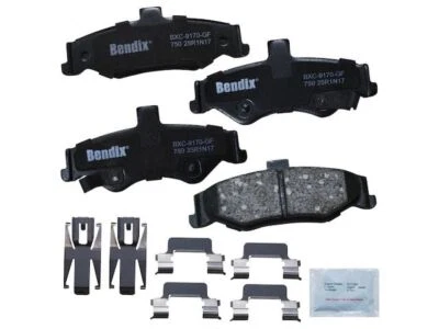 Juego de pastillas de freno traseras Bendix 77467VZGY 1999 2000 para Chevrolet Camaro 1998-2002 Foto 1 de 2