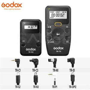 Godox TR Series TR-TX TR-RX Wireless Timer Remote Control Camera Shutter Release - Picture 1 of 22