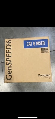 Cable elevador GenSPEED 6 Cat6, CMR, U/UTP, azul 7133800 Foto 1 de 2