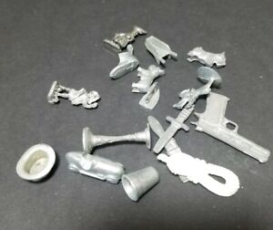 Vintage Replacement Boardgame parts Lot metal pawns for monopoly and Clue 