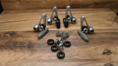 1987 cantilevers brakes Shimano Doere XT BR-M730 VIA Japan for MTB Kool Stop - Image 1 of 4