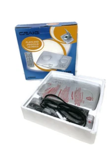 Nuevo Reproductor de DVD Craig Jpeg CD-R CD-RW Compatible con CD Plateado CVD505 NUEVO EN CAJA - Imagen 1 de 3