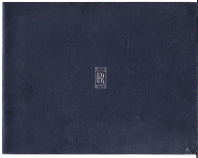 Rolls-Royce Silver Spur IV y Silver Dawn 1997-1998 folleto de ventas del mercado del Reino Unido Foto 1 de 3