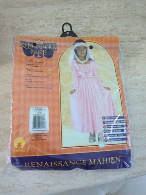 Disfraz de doncella renacentista niño talla S nuevo Foto 1 de 4