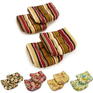 Blazing Needles 19-inch U-Shape Chair Cushions (Set of 4) - Alenia Pompeii 19" x - Picture 1 of 2