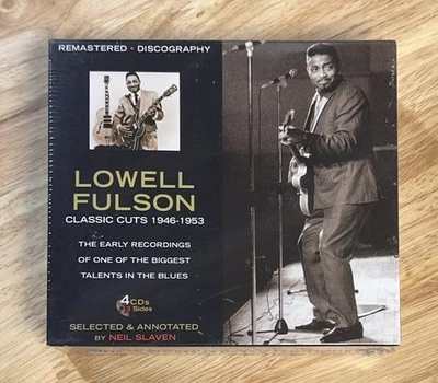 LOWELL FULSON CLASSIC CUTS 1946-1953 NEW CD 4-Disc Set SEALED Greatest Hits HTF Foto 1 de 4