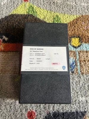 King Of Queens Departure Time Tv Sitcom Production Master 2001 Warner Bros VHS  - Image 1 of 3