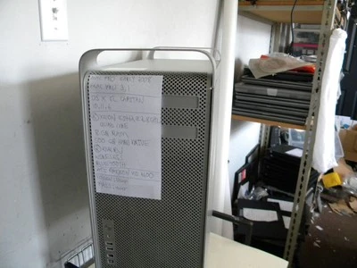 Apple A1186 Mac Pro (Early 2008) 2X Xeon E5462 @ 2.8GHz 4C 8GB 500GB ATI 2600 - Image 1 of 4