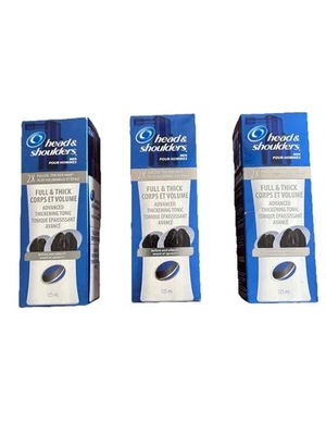 (3) Head & Shoulders Full & Thick Advanced Thickening Tonic 4.2 oz NEW NIB - Image 1 of 4