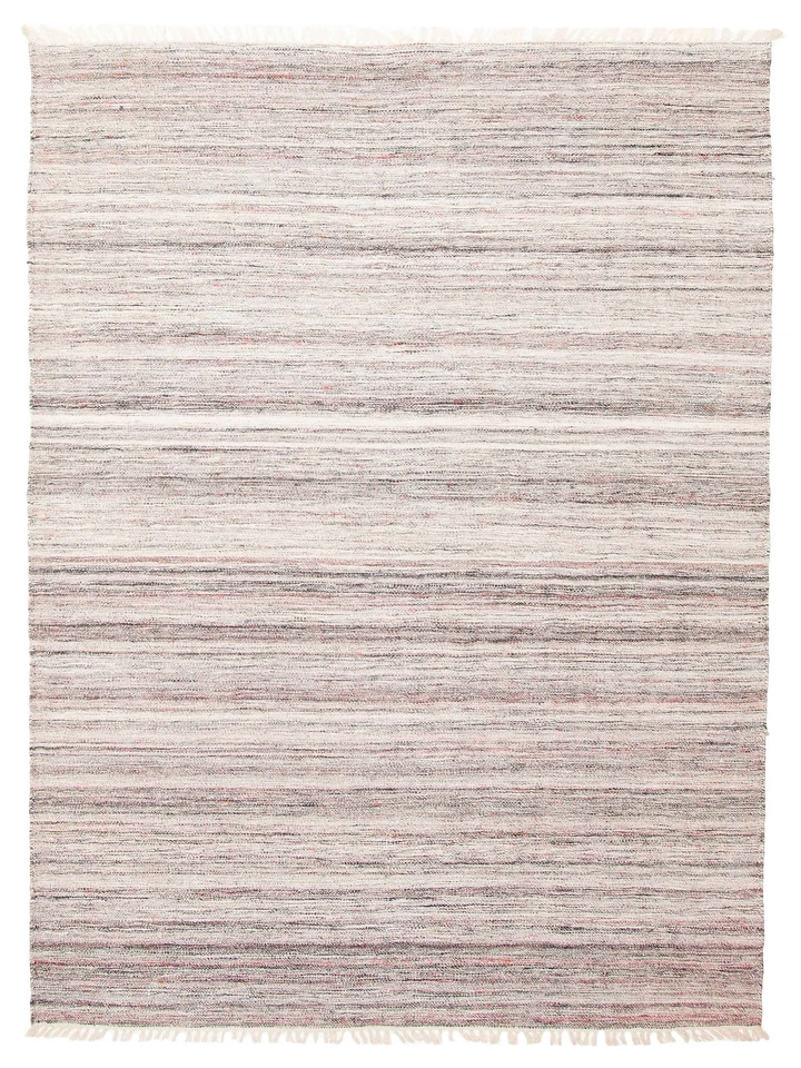 Vintage Hand Woven Traditional Kilim Rug 5'3" x 7'7" Oriental Wool Carpet - Image 1 of 4