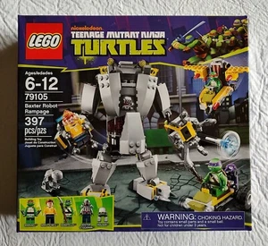 NEW Lego TMNT 79105 Baxter Robot Rampage. Teenage Mutant Ninja Turtles 5 figures - Picture 1 of 7