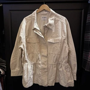 NEW old navy men’s cinched waist utility jacket size XL - Picture 1 of 7