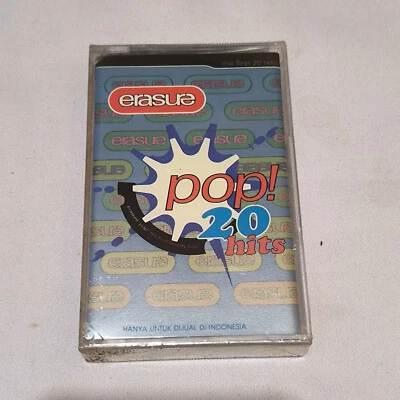 Erasure - Pop! The First 20 Hits 1992 original indonesia tapes brand new - Image 1 of 4