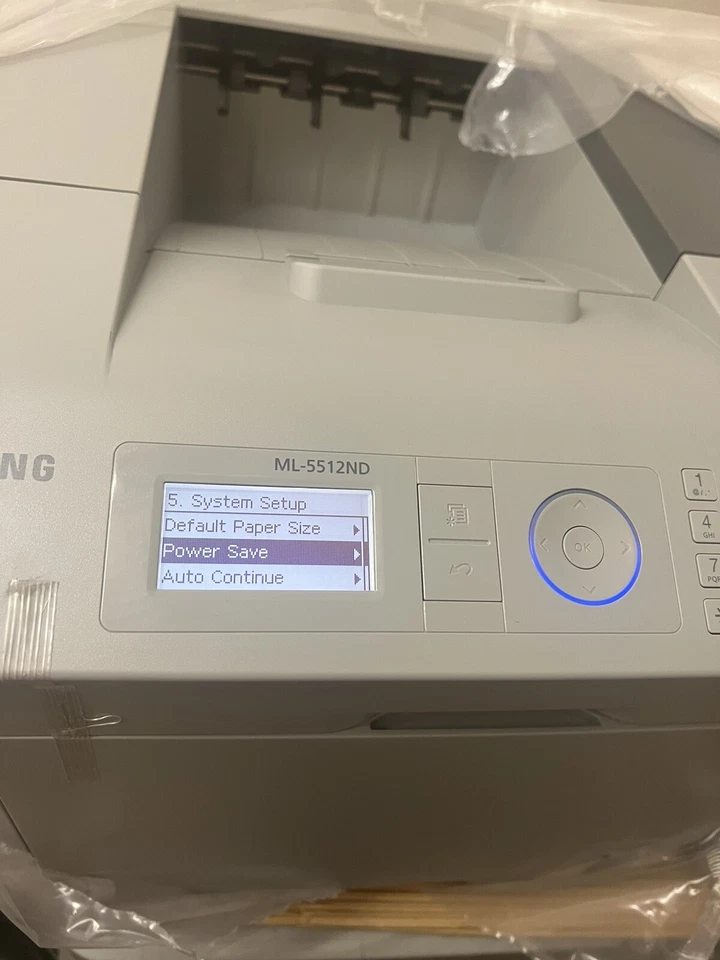 Samsung ML-5512ND Printer Page Count Approx. 5600 - Image 1 of 3