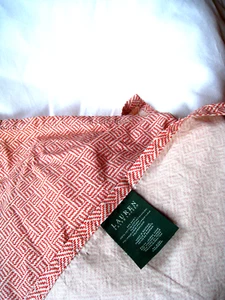 Ralph Lauren taillierter Plateau Paprika King Size Bett Rock 15" Drop - Bild 1 von 5