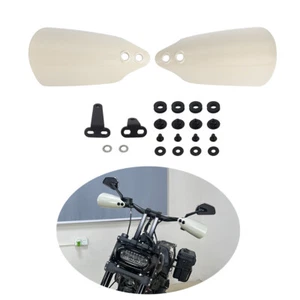 Pair Front Handguards Protection Cover Kit For Harley Softail Street Bob 117 114 - Picture 1 of 9