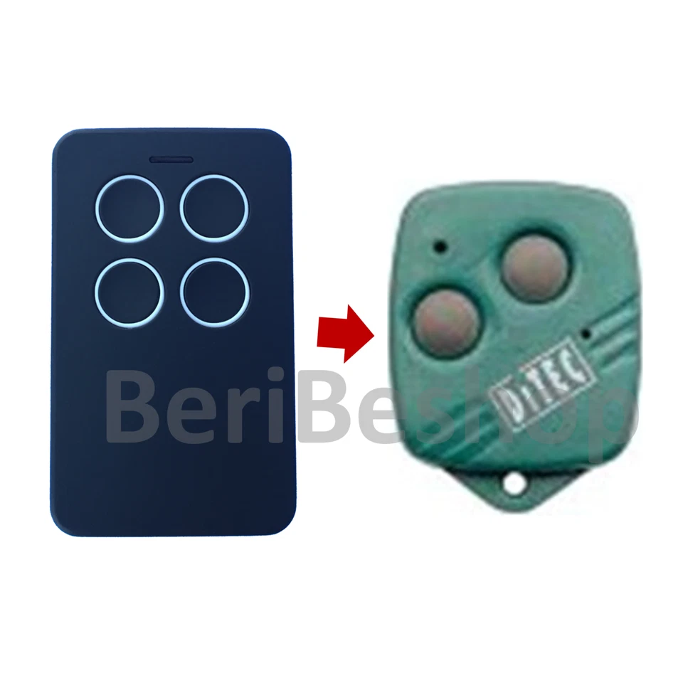 TELECOMANDO COMPATIBILE CON DITEC BIXLP2 433 MHZ ROLLING CODE GARAGE CANCELLO