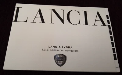 Raro Libretto LANCIA LYBRA I.C.S. con NAVIGATORE- Gennaio 2004 - Immagine 1 di 4