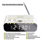 Digital Alarm Clock Radio Alarm Clock Radio Multifunctional Bass Diaphragm For
