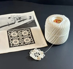 Elizabeth Hiddleson Crochet Designs Volume 1 Doilies Vintage Pattern Book Thread - Picture 1 of 10