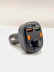 Car Charger Bluetooth FM Transmitter with Dual USB & PD Fast Charging Port - Picture 1 of 4