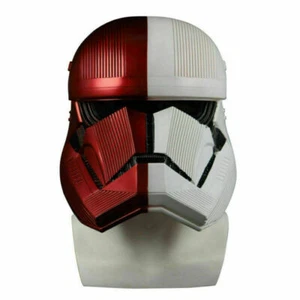 Star Wars 9 The Rise of Skywalker Sith Trooper Helmet PVC Cosplay Fancy Prop New - Picture 1 of 11