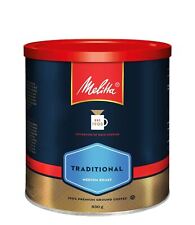MELITTA Traditional Medium Roast Coffee 100% Arabica Coffee Beans Kosher 930g