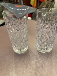 Vasos Waterford Crystal Powerscourt Highball cantidad de 2 excelente estado - Imagen 1 de 9