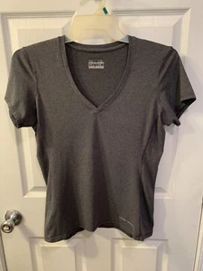 Women's Size XL Short Sleeve Grey Under Armour Heat Gear Semi Fitted - Picture 1 of 3