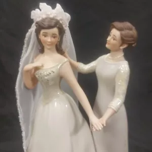 Lenox Clásicos de Boda Sandra Kuck 8” Figura Hija A Mother’s Loving Touch - Imagen 1 de 24