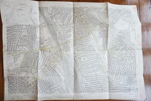 1935 North Haringay East Horsley LNER Railway OS Railway Map - Picture 1 of 9