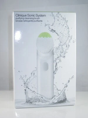 CLINIQUE SONIC SYSTEM PURIFYING CLEANSING BRUSH FOR FACIAL - SEALED PACK - Image 1 of 3