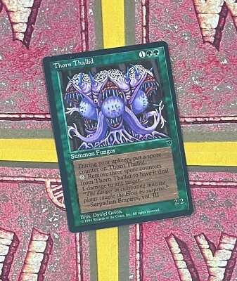 MTG THORN THALLID (Gelon) Fallen Empires (Wyvern Back) (OldManMTG 007-581) - Image 1 of 4