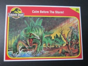 Tarjeta de coleccionista de películas de edición limitada Kenner Ex+ Stegosaurus # 26 Jurassic Park 1993 - Imagen 1 de 6