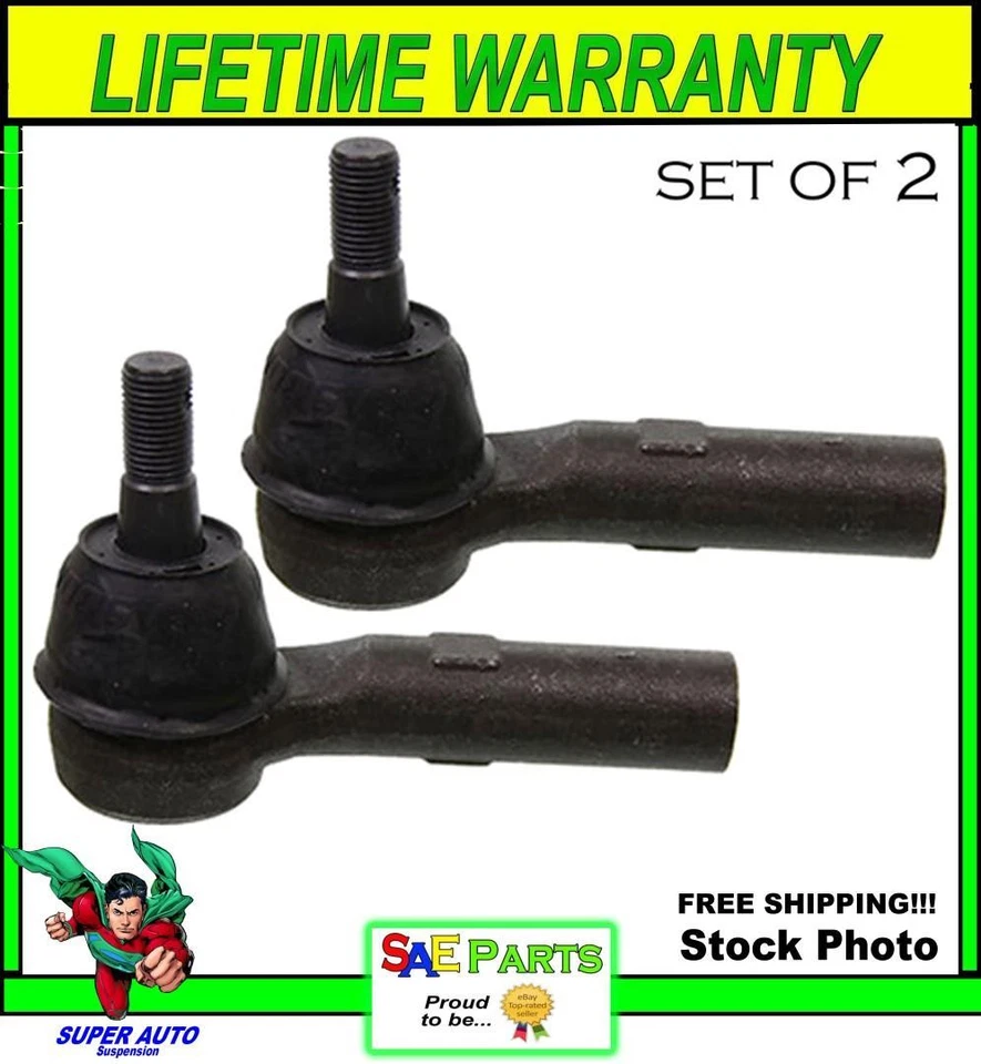 *NUEVO* SET Extremo de varilla de amarre de dirección de alta resistencia ES80643 exterior delantero izquierdo Foto 1 de 1