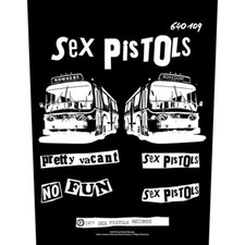 THE SEX PISTOLS Back Patch: PRETTY VACANT: single Official Licenced Merchandise