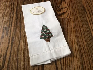 Ritz Royale Handgefertigtes Gästetuch 2er Set Weihnachtsbaum RN15004 - Bild 1 von 5