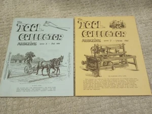 ---2 issues 1980s “The Tool Collector Magazine” issues # 5 + 7 Reamstown PA - Bild 1 von 10