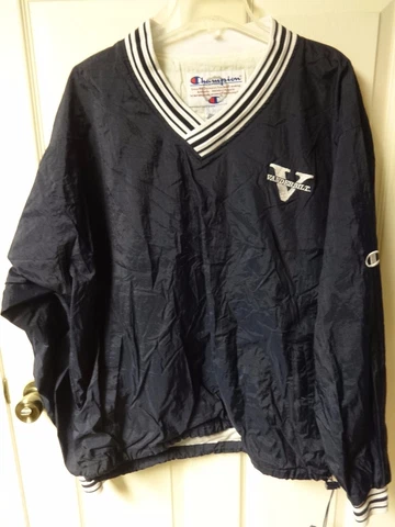 Authentic Champion Vanderbilt Commodores Pullover Water Rep Track Jacket Mens L Cover