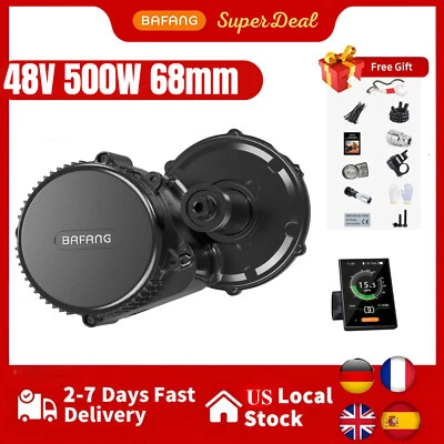 Bafang BBS02B 48V 500W 68mm Mid Drive Motor DIY Ebike Conversion Kit - Image 1 of 4