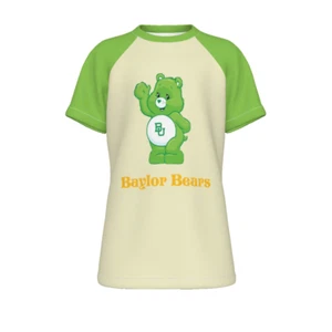 Kids Waco University Bears Shirt White Green - Picture 1 of 10